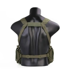 Hot Sale Tactical Chest Rig Lightweight MOLLE Tactical Vest Plate Carrier Outdoor Protective Hunting Chest Rig for Tactical Customized Lightweight Outdoor Tactical Vest Rig High Quality Tactical Chest Rig Heavy Duty Safety Tactical Chest Rig