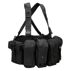 Wholesale Tactical Equipment Vest for Hunting Lightweight Tactical Vest Chest Rig Good Quality Camouflage Chest Rig Best Selling Tactical Micro Gear Chest Rig Bags with Mag Pouch Tactical Camouflage Chest Rig Hanging Tactical Chest Rig