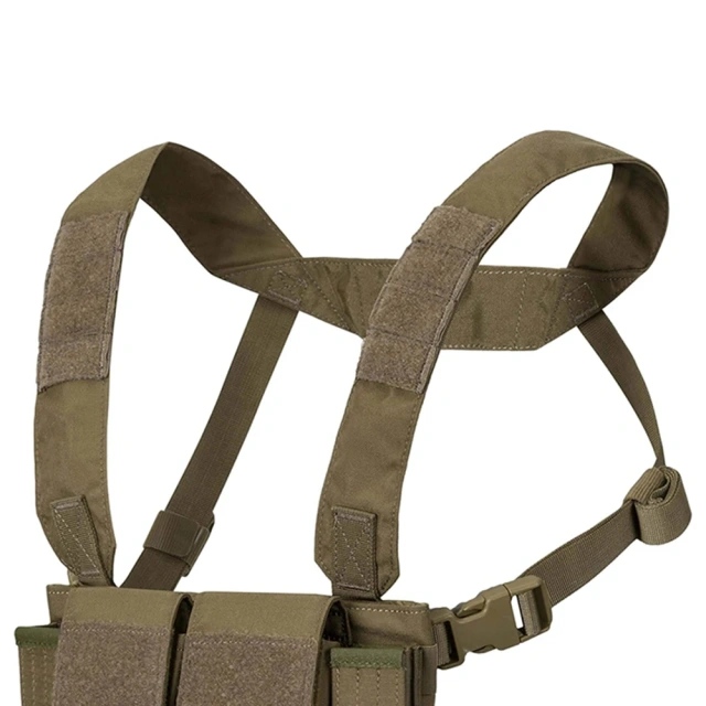 Customized Tactical Chest Rig Tactical Micro Chest Rigs Heavy Duty Tactical Modular Vest With Mag Pouch Tactical Micro Chest Rig with Pouches Tactical Chest Rig Vest Bag for Camping Hiking Training Tactical Chest Rig