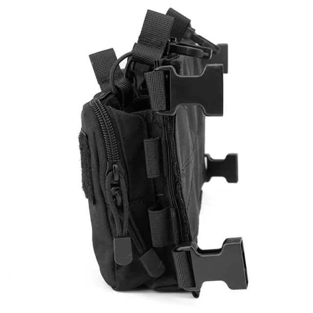Top Selling Outdoor Tactical Accessory Chest Rig Sports Tactical Molle Vest Pouch Bag Carrier Tactical Camouflage Chest Rig  Customized Tactical Chest Rig Lightweight Detachable Tactical Chest Rig for Hunting Heavy Duty Tactical Chest Rig