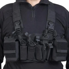 Wholesale Tactical Equipment Chest Rig High Quality Outdoor Tactical Chest Rig Multifunctional Pouches Tactical Vest Heavy Duty Tactical Chest Rig Bag Molle Tactical Chest Rig Vest With Pouch Outdoor Tactical Chest Rig for Hunting
