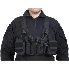 Wholesale Tactical Equipment Chest Rig High Quality Outdoor Tactical Chest Rig Multifunctional Pouches Tactical Vest Heavy Duty Tactical Chest Rig Bag Molle Tactical Chest Rig Vest With Pouch Outdoor Tactical Chest Rig for Hunting