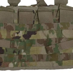 Adjustable Tactical Vest Detachable Tactical Molle Chest Rigs With Mag Pouch Tactical Recon Chest Rig Customized Tactical Gear Chest Rig Hunting Vest for Outdoor High Quality Hunting Vest Tactical Chest Rig