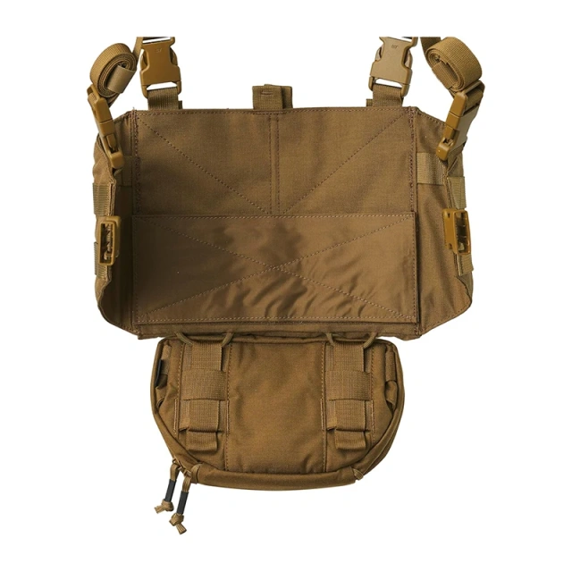 Heavy Duty Tactical Chest Rig Bag Molle Tactical Chest Rig Vest With Pouch Outdoor Tactical Chest Rig for Hunting Customized Tactical Chest Rig Hunting Vest Camo Tactical Chest Rig With Mag Pouch Heavy Duty Training Mini Rig