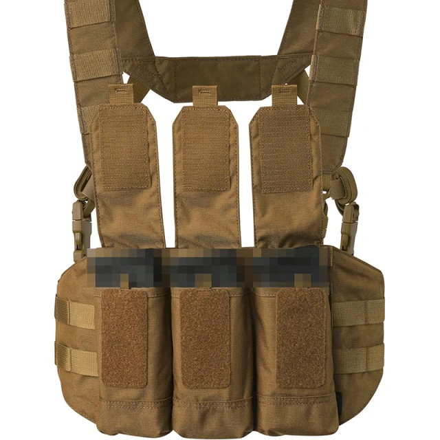 Heavy Duty Tactical Chest Rig Bag Molle Tactical Chest Rig Vest With Pouch Outdoor Tactical Chest Rig for Hunting Customized Tactical Chest Rig Hunting Vest Camo Tactical Chest Rig With Mag Pouch Heavy Duty Training Mini Rig