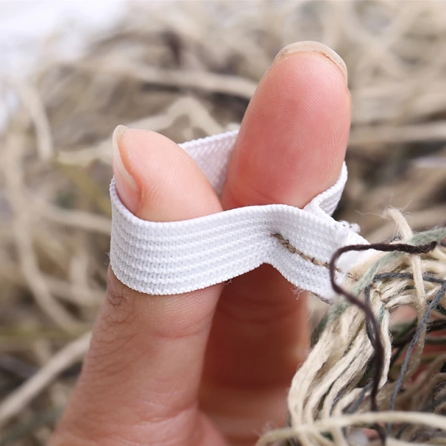 Factory Wholesale of High Quality Camouflage Hunting Blind Ropes Outdoor Training Camouflage Ropes Camouflage Ropes Camouflage Ghillie Suit Accessories Factory Wholesale Elastic Synthetic Fiber CS Wraps