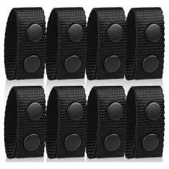 Comfortable Duty Belt Keeper with Double Snaps for Outdoor Sports Fixing Wide Security Tactical Belt  Adjustable Tactical Rigger Belt Nylon Webbing Utility Belt with Heavy Duty Quick-Release Buckle Tactical Rigger Belts