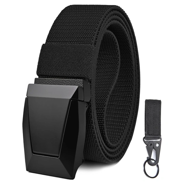 Lightweight Adjustable Training Men's Belt Durable Tactical Stretch Web Nylon Belt with Quick Release Buckle  Sports Training Security Training durable outdoors Tactical Gear Wear-resistant Lightweight Utility Nylon Belt