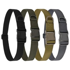 Waterproof Multifunctional Tactical Nylon Belt Adjustable Utility Gear Belt Heavy Duty Belts with Quick Release Buckle  Wear-resistant Adjustable multifunctional Tactical Belt Rigger Nylon Web Work Belt with Quick Release Buckle