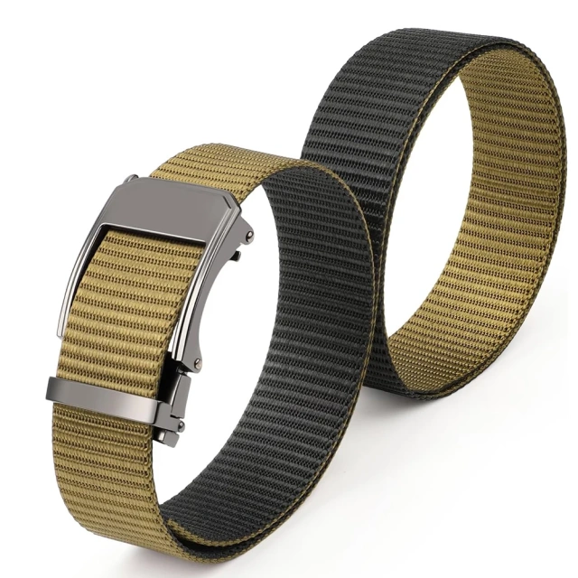 Training Durable Sports Fashionable Nylon Ratchet Belts Men Web Tactical Belt with Automatic Click Buckle Belt  Fashionable Training durable Men Nylon Webbing Utility Belt with V-ring Heavy Duty Quick-Release Buckle Tactical Rigger Belt