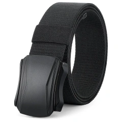 Wholesale Lightweight Stab-proof Men's Tactical Stretch Nylon Belt Pants Hiking Hunting Webbing Belt  Training durable Tactical Quick Release Metal Buckle Belt Wear-resistant Heavy Duty Nylon Riggers Belts