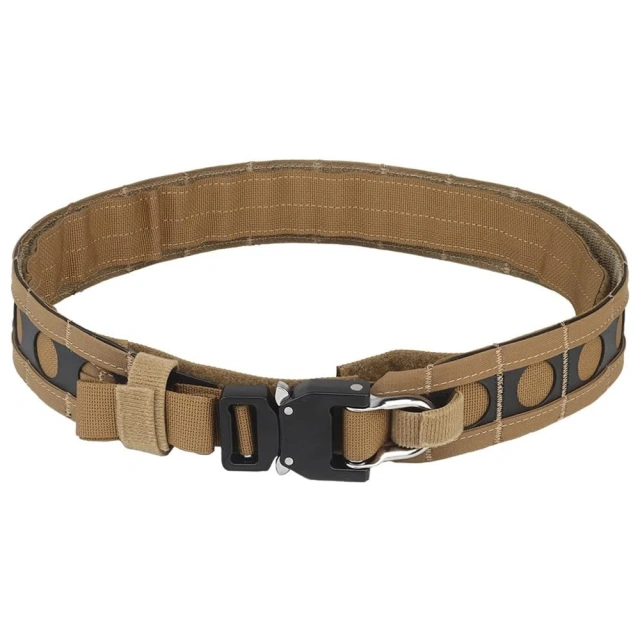 Hot Selling Adjustable Sports Training  Lightweight Tactical Belts Men Quick Release Buckle Molle Outer Belt  Tactical Heavy Duty Reinforced Nylon Belt for Men Adjustable Webbing Strap with Metal Buckle Tactical Belts
