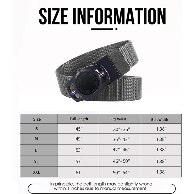 Lightweight Sports Training Wear-resistant Ratchet Belt Adjustable Men Nylon Web Golf Belt Casual Work Tactical Belts  Adjustable Training Men Ratchet  Reversible Web Nylon Waterproof Casual Belts Men Golf Hiking Pants Belt