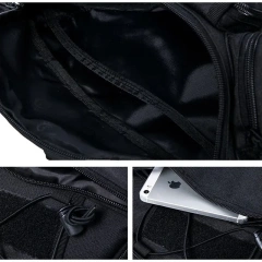 Cycling Camping Hiking Hunting Tactical Waist Pack Portable Tactical Pack Outdoor Travel Tactical Chest Bag for Daily