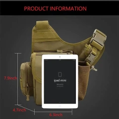 China Factory Wholesale Tactical Shoulder Bag Training Shoulder Pack for Traveling Outdoor Tactical Sling Daypack  Bag Type First Aid Bag Type Tear Off Type Emergency Survival Kit Military Medical Practical Quick Release Design Bag
