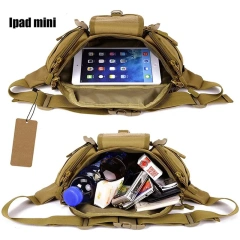 China Factory Wholesale Assault Training Bag Premium Quality Tactical Waist Bag Outdoor Hiking Tactical Daypack