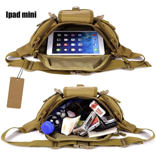 China Factory Wholesale Assault Training Bag Premium Quality Tactical Waist Bag Outdoor Hiking Tactical Daypack