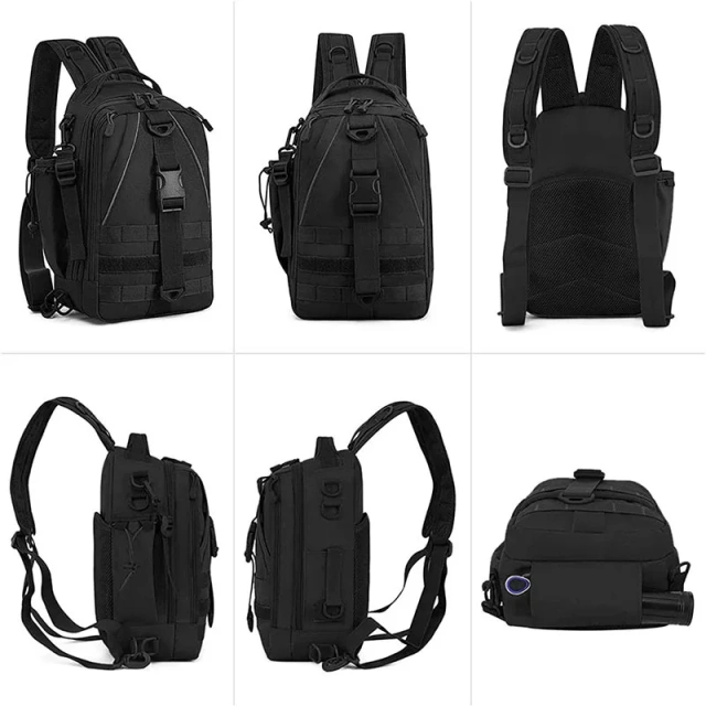 China Factory Wholesale Tactical Tackle Backpack Multifunctional Assault Backpack Outdoor Tactical Backpack Chest Rig Pouch Military Chest Kit Bags Military Front Pocket Package Chest Rig Bags