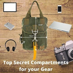 Wholesale Assault Flight Bag Portable Tactical Bag Day Pack for Camping High Quality Travel Tactical Handbag