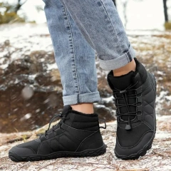 Wholesale Hiking Tactical Winter Snow Boots Fashionable Waterproof Unisex Ankle Boot Non-slip Wear-resistant Oxford Shoe High Quality Men's Tactical waterproof and cold resistant fishing Oxford shoes Wholesale anti slip and hiking and snow boots