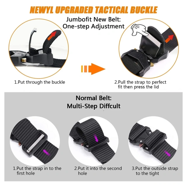 Wholesale Sports Tactical Belt Training Equipment Work Belt Adjustable Nylon with Quick-Release Buckle  Premium Tactical Belts , Sport enthusiasts Tactical Belts ,  High strength Tactical Belt ,