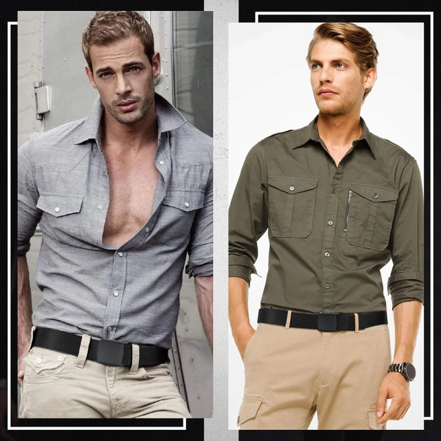 Breathable Windproof Nylon Canvas Breathable Wear-resistant Tactical Outdoors Waist Belt With Plastic Buckle  Upgrade double adjustment Tactical Belt sport enthusiasts Detachable Tactical Duty Belts Utility Belts with Accessories Pouches