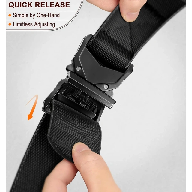 Adjustable Training Durable Stretch Rigger Work Belt Durable Heavy Duty Nylon Men Tactical Belt  Wholesale Outdoor Gear User Tactical Belt High density Material Outdoor Hunting Tactical Storage Bag Duty Security Traffic Belt