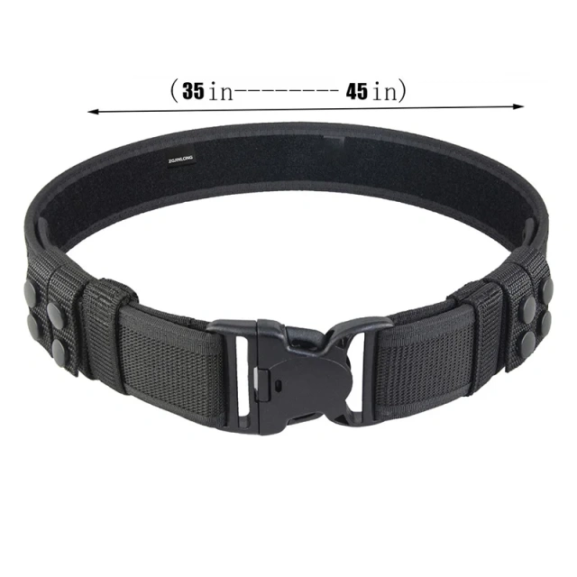 Waterproof Nylon Multifunctional Waist Belt Seven Piece Set for Duty Patrol Security Equipment Fixed Waist Bag Tactical belt  High Quality Multi Function Mountaineering Tactical Belt with Accessories high density Material Duty Belts With Tool Pouches