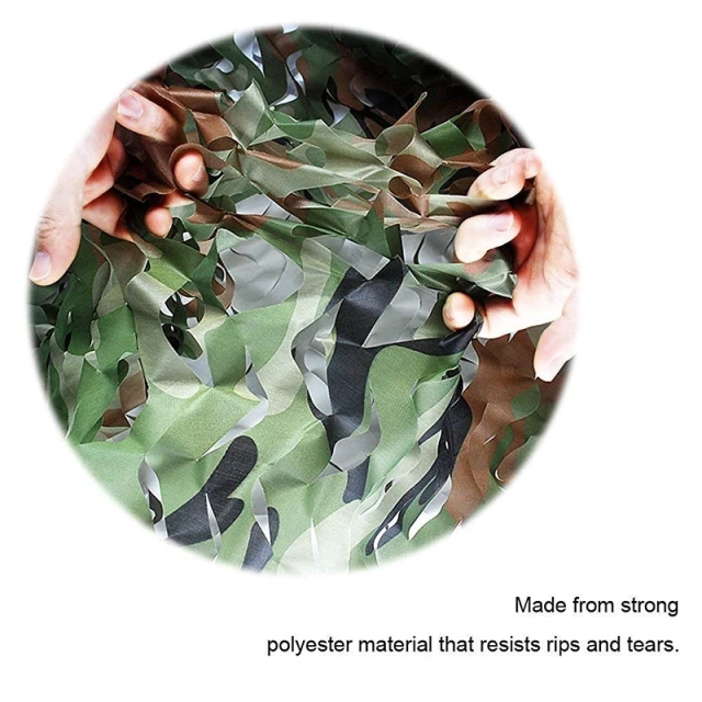 Hot Sale Camouflage Mesh Shade Nets Camo Mesh for Hunting Camouflage Net Outdoor Camouflage Net Outdoor Hiding Net Camouflage Net Outdoor Hunting Camo Net Camping Sun Shelter Car Cover Camo Netting