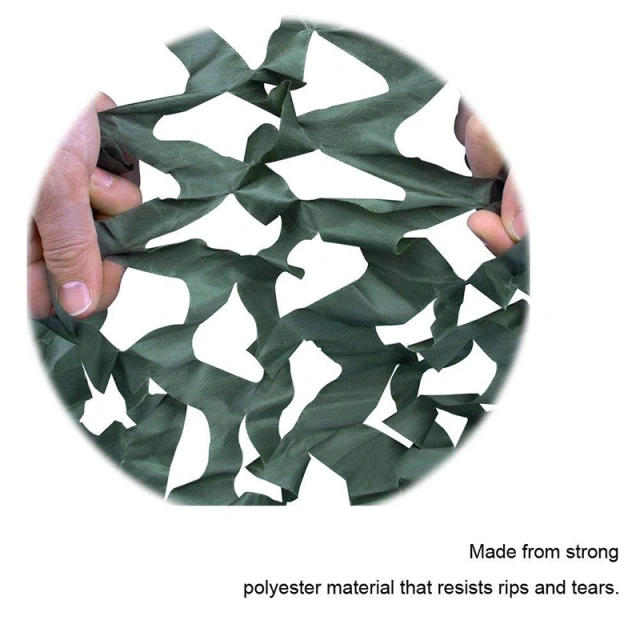 Factory Direct Sales Breathable and Durable Camo Net Camouflage Sunshade Net for Outdoor Hidden Camping Game Hot Sale Camouflage Mesh Shade Nets Camo Mesh for Hunting Camouflage Net Outdoor Camouflage Net