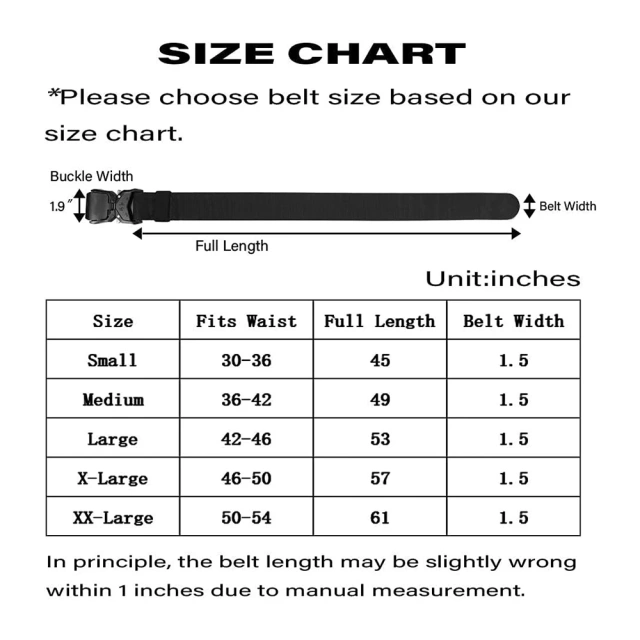 Durable Wear-resistant Hiking Rigger Nylon Web Work Belt with Heavy Duty Quick Release Buckle Tactical Belt  High Duty Training high density Material Modular Equipment Tactical Belt Mountaineering sport enthusiasts tactic Waist Belt