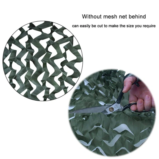 Factory Direct Sales Breathable and Durable Camo Net Camouflage Sunshade Net for Outdoor Hidden Camping Game Hot Sale Camouflage Mesh Shade Nets Camo Mesh for Hunting Camouflage Net Outdoor Camouflage Net