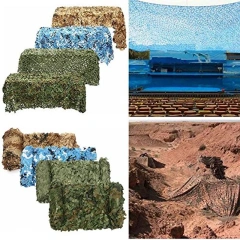 Factory Wholesale Outdoor Camouflage Net Hunting Game Camo Car Covers Shade Netting Camouflage Nets New Lightweight Waterproof Camo Net Wholesale Camouflage Net Outdoor Hunting Camo Net