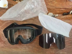 Personal Protective Equipment Goggles High-quality Tactical Training Protective Goggles Outdoor Sports Protective Goggles New Tactical Goggles Sports Eyewear with Night Vision Bulletproof Desert Tactical Glasses Anti-Fog