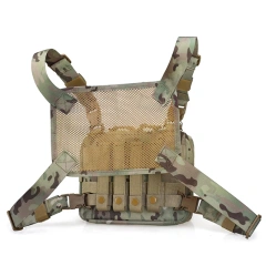 Wholesale Tactical Equipment Gear Hunting Vest Heavy Duty Tactical Pouch Chest Rig Utility Tactical Chest Rig for Outdoor High Quality Tactical Chest Mini Rig Quick Release Multifunctional Tactical Vest with Multi-Pockets Outdoor Chest Rig for Tactical