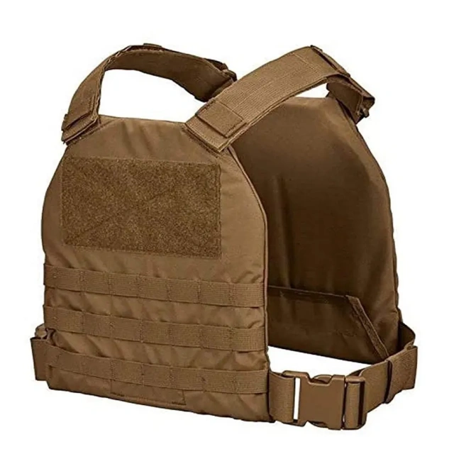 Hot Selling High Quality Outdoors Hunting Vest for Training Lightweight Tactical Training Vest Adjustable Training Vest  Kid's Training Cross Draw Vest Coyote Adjustable Training durable multifunctional security vest