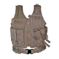 High Quality Durable Training Vest Polyester Oxford Hunting Tactical Vest High Quality Tactical Vest for TrainingTraining Weight Vest 600D Nylon Training Wear-resistant Lightweight stab-proof Sports Training vest