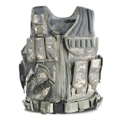 Wholesale Lightweight Tactical Equipment Vest High Quality Training Vest for Hunting Durable Wear-Resistant Training Vest  Pursuit Convertible Vest Camo Hunting Vest Adjustable Training durable outdoors security Training vest