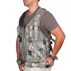 Wholesale Multifunctional Training Tactical Vest Lightweight Training Vest Wear-Resistant Camouflage Tactical Vest outdoors Breathable Training Vest Adjustable Training durable outdoors security Training vest