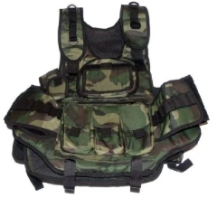 Customized Waterproof Multifunctional Tactical Vest for Training Outdoors Breathable Hunting Vest Camo Training Vest Training stab-proof Vest Breathable Assault Training Vest Nylon Adjustable for Unisex Adults