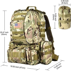 China Factory Wholesale Multi Functional Tactical Backpacks Practical Assault Backpack Casual Tactical Backpack  Military Sling Bag Small Practical Sling Backpack Military Range Bag