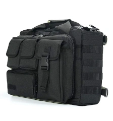 Oleaderbag Assault Briefcase 15.6 Inch Men's Practical Laptop Messenger Bao Gong Briefcase Practical Military Backpack Large Outdoo r Survival Tactical Military Bag Backpack Outdoor travel insect proof bag