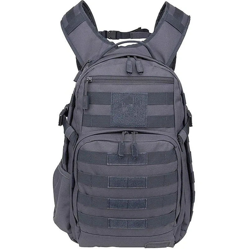 Large Capacity Double Shoulder Tactical Rucksack Lightweight Tactical Backpack Multipurpose Assault Training Backpack  Waterproof Carry On Bag for Outdoor Activity Camo Outdoor Travel Bags Outdoor Military Bag