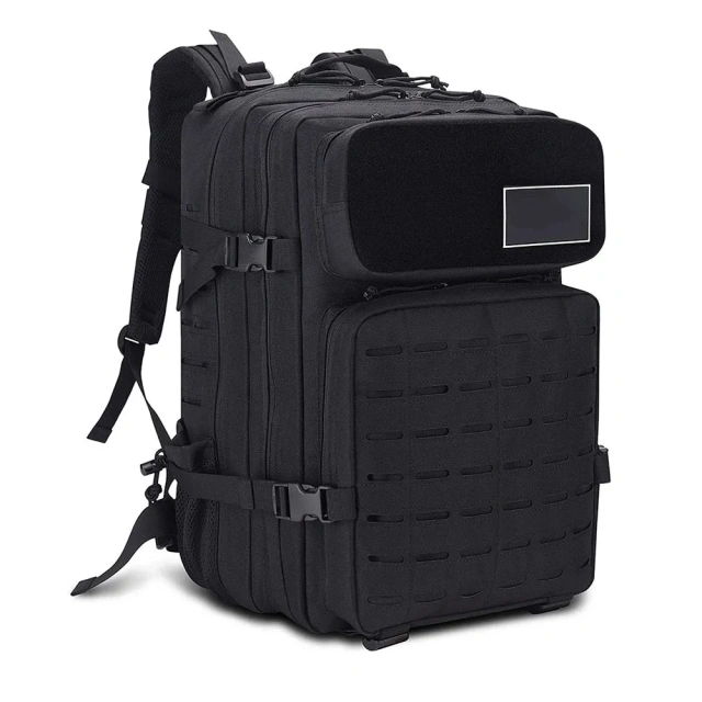 Oleaderbag  Practical Assault Men's Backpack 3 Day Assault Package Large 48L Waterproof Bag for Training Heavy Survival Backpack  Waist Bag Pack Military Training Waist Bag Hip Belt Bag Pouch for Military Climbing Outdoor