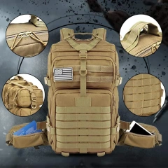 Train a Medium Pack Train the Assault Pack Camping Hiking Backpack Escape Camouflage Backpack Military Bag Hunting Tool Bag Practical Portable Bag