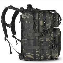 China Factory Customized Outdoor Travel Camping Rucksack Camouflage Hunting Backpack Large Capacity Tactical Backpack  Multifunctional Military Pack Backpack Removable Backpack Camouflage Backpack Survival Rucksack