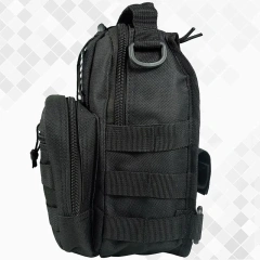 Factory Direct Sales Tactical Assault Sling Bag for Outdoor Assault Tactical Sling Backpack Practical Tactical Chest Bag  Outdoor Fishing Leisure Water Bottle Bag Multifunctional Mountain Climbing Water Bottle Bag