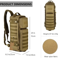 Customized Logo Tactical Sling Pack Assault Day Backpack Good Quality Tactical Harness Bag Tactical Chest Pack  Practical Chest Shoulder Bag For Military Harness Bag