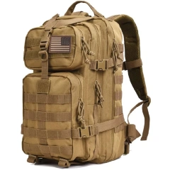 Customized Outdoor Tactical Assault Pack Rucksacks Practical Assault Training Backpack Waterproof Tactical Backpack  Practical Military Bag Men's Fitness Bag Travel Sports Bag Outdoor Bag