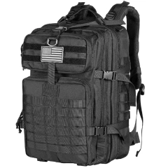 Practical Assault Backpack Large Training Assault Bag 40L Capacity Pack Military sling bag Practical shoulder sling backpack Military range finder bag Multifunctional Backpack Military Laptop Bag Military Equipment Military Bag Is Applicable